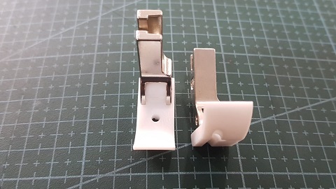 PIE DE TEFLON CON VIVO IZQUIERDO 1/8